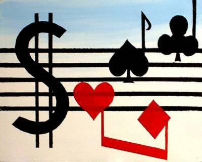 The influence of music while playing poker